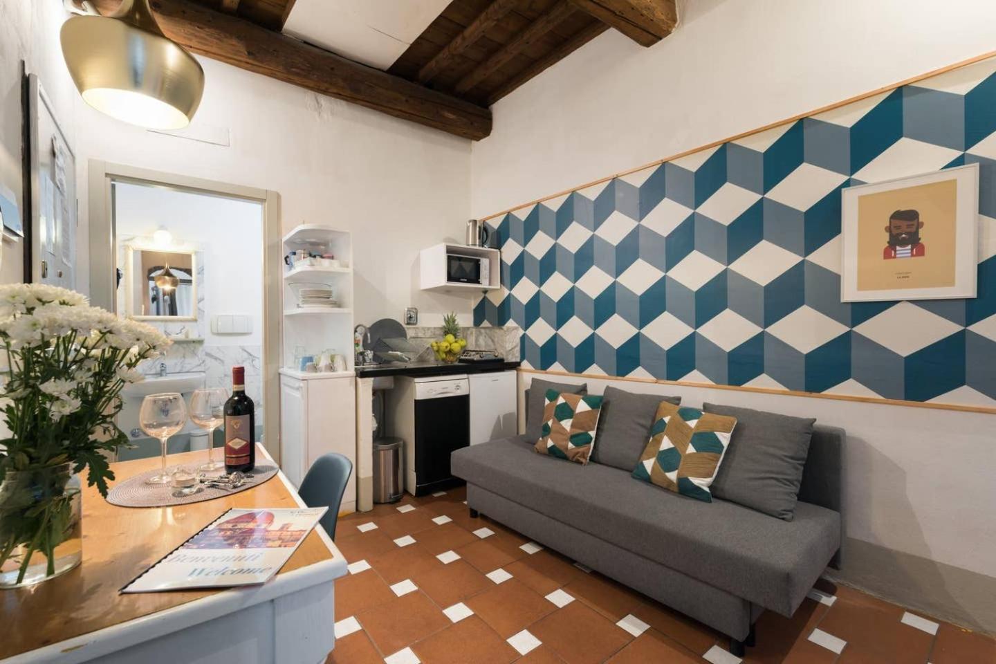 F4 - Santa Croce One Bedroom Flat 2 To 4 Guests Florenţa Exterior foto